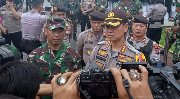 Polrestabes Medan dan Kodim 0201/BS Patroli Bersama