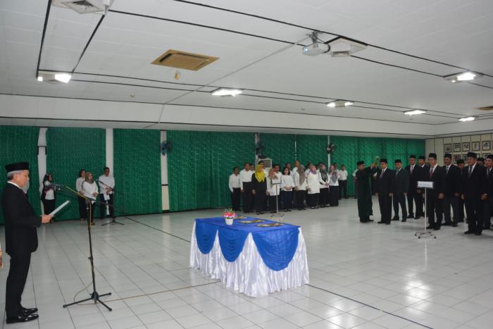 Dirut PDAM Tirtanadi Lantik 35 Pejabat Baru