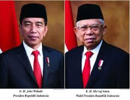 Foto Resmi Presiden dan Wapres Terpilih 2019-2024 Akhirnya Diliris Istana