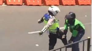 Viral, Tendang Driver Ojol, Aipda R Dipindahtugaskan