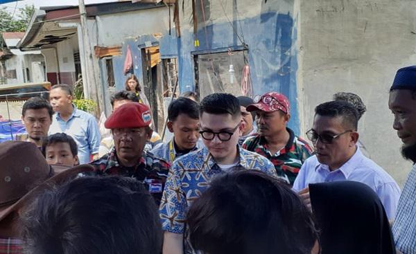 FPAN DPRD Medan Perjuangkan Agar Pemko Bangun Rumah Korban Kebakaran Jalan Sentosa Lama 