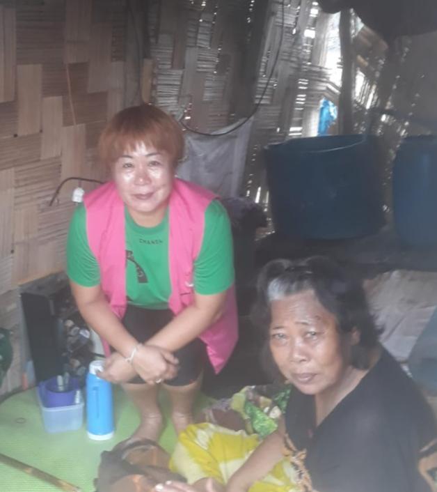 Karang Taruna Belawan dan LLCG Bedah Rumah Warga Kurang Mampu