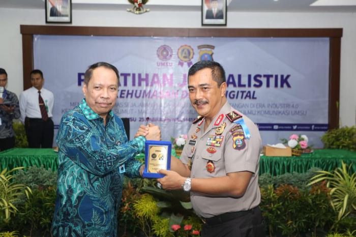 Polda Sumut Gelar Pelatihan Jurnalistik kehumasan