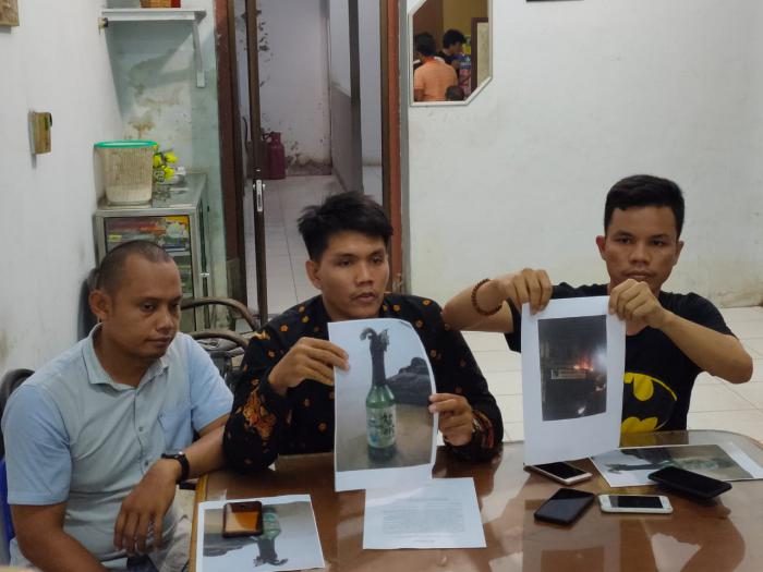 Polisi Buru Dua Pelempar Molotov Kantor LBH Medan