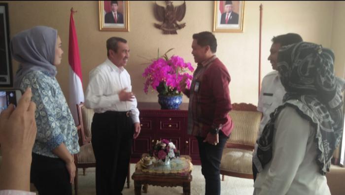 Advokasi Pencegahan Monopoli, KPPU Jumpai Gubernur Riau