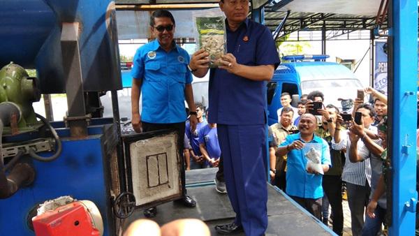 BNNP Sumut Musnahkan Sabu 1,5 Kg Narkoba Jenis Sabu