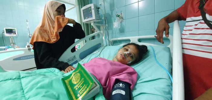 Korban Kecelakaan Alami Pembekuan Darah dan Patah Tulang Dibantu Seorang Dermawan