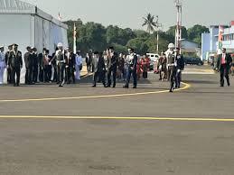 Jokowi dan Sejumlah Menteri Hadiri Parade dan Defile HUT TNI ke-74