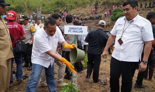 Inalum Ikut Andil Tanam 250.000 Pohon di Sekitar Danau Toba