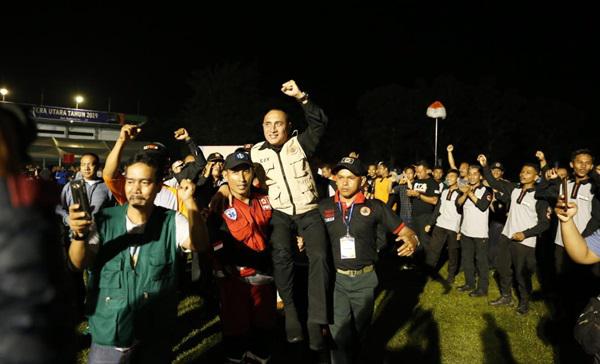 Edy Rahmayadi Dinobatkan sebagai Bapak Peduli Kemanusiaan dan Kebencanaan Sumut
