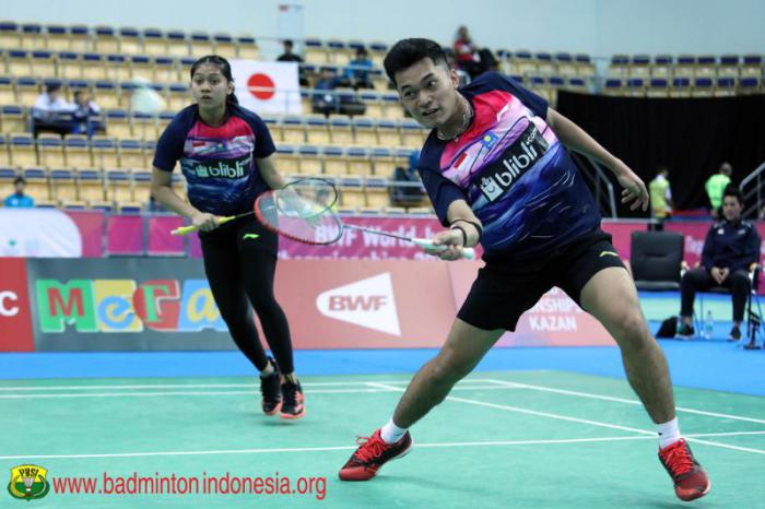 Kejuaraan Dunia Bulu Tangkis Junior 2019, Leo/Indah Gagal Sabat Gelar Juara