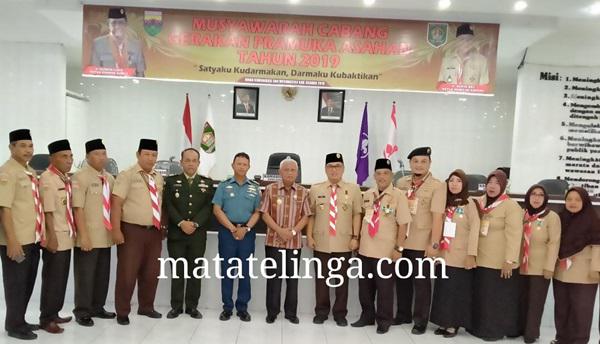 Buka Muscab, Ini Harapan Bupati Untuk Gerakan Pramuka Asahan
