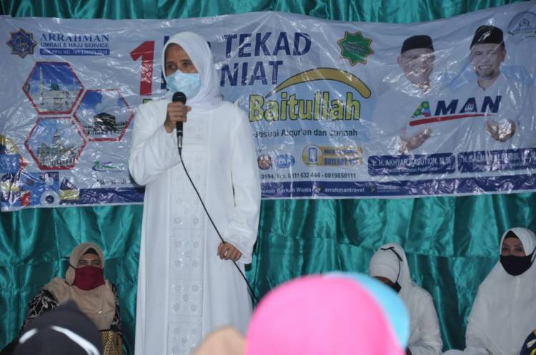 Tingginya Animo Kaum Hawa, Istri Akhyar Mengaku Tambah Semangat Raih Dukungan untuk Suara Akhyar-Salman
