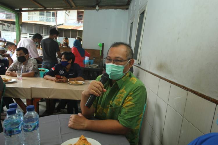 Akhyar Sahuti Aspirasi Masyarakat Sambil Ngopi Bersama