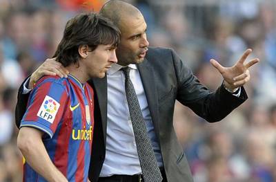 Niat Front Reunikan Lionel Messi dan Pep Guardiola