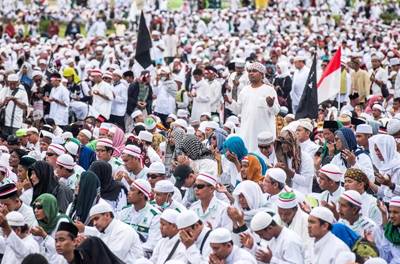 Tiga Ormas Besar Islam Lakukan Aksi di depan Istana Negara