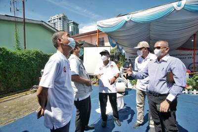 Pjs Wali Kota Medan Hadiri Simulasi Pemungutan dan Penghitungan Suara dengan Protokol Kesehatan