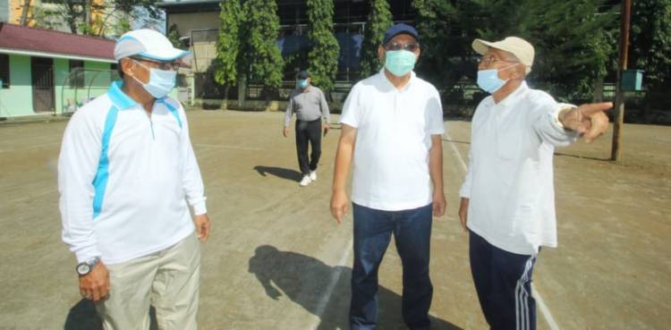 Akhyar Nasution Ingin Ubah Kebun Bunga Sebagai Sport Center Medan
