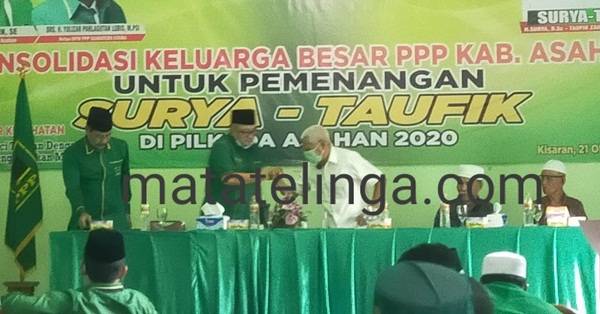 Komit Dukung Paslon Surya-Taufik, Kader PPP Mbalelo Dapat Sangsi Pemecatan