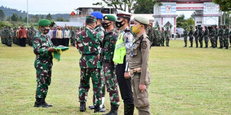 Pangdam I/BB Pimpin Apel Gelar Pasukan Pengamanan VVIP Kunker Presiden RI Ke Wilayah Korem 023/KS