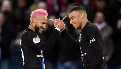 Neymar Jr dan Kylian Mbappe Pemain Paling Berkontribusi