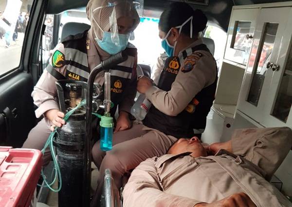 Ini Data 14 Polisi di Medan Terluka Akibat Demo Ricuh Tolak UU Ciptaker