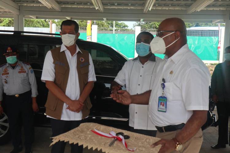 Doni Monardo Resmikan  RS COVID-19 di Biak