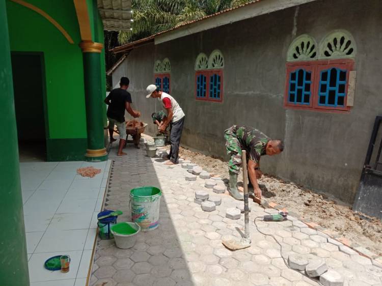 Tiga Hari Lagi Renovasi Rumah Ibadah Dan Pembangunan Jalan Selesai