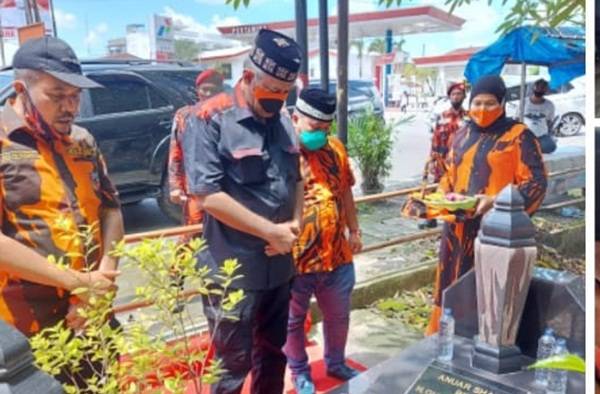 MPW PP Sumut Ziarah ke Makam Seluruh Tokoh Almarhum Pemuda Pancasila