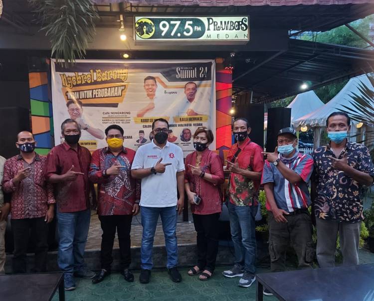Dalam Ngobrol Bareng Calon Wakil Walikota Medan,  Aulia Rahman : Medan Butuh Pemimpin Jujur, Berani dan Gila