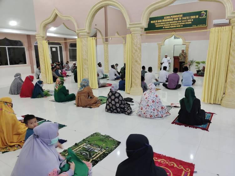 Yonzipur 1/DD Gelar Acara Peringatan Maulid Nabi Muhammad SAW