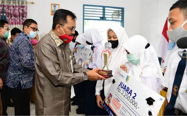 Disdik Batu Bara Gelar LCC Daring, Kedepankan Penerapan Prokes Dalam Setiap Babak