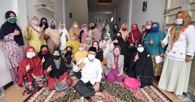Salman Alfarisi Silaturahim dengan Relawan Bidang Perempuan