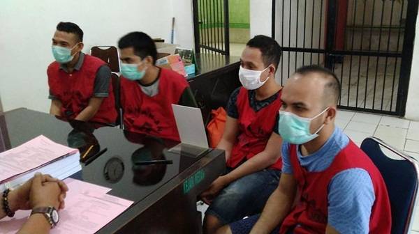 Kejari Medan Terima Penyerahan 4 Tersangka 30 Kg Sabu dari BNN RI