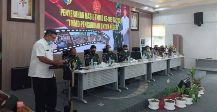 Bupati Batubara: Walaupun Situasi Sulit TMMD Ke-109 Dapat Dikerjakan Tepat Waktu