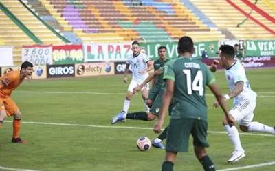 Argentina Berhasil Membawa Pulang Tiga Angka dari La Paz.