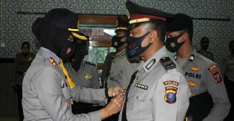 Kapolres Sidimpuan Pimpin Sertijab Kasat Reskrim