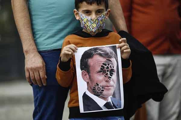 Hina Umat Islam, Indonesia Kecam Presiden Prancis Emmanuel Macron