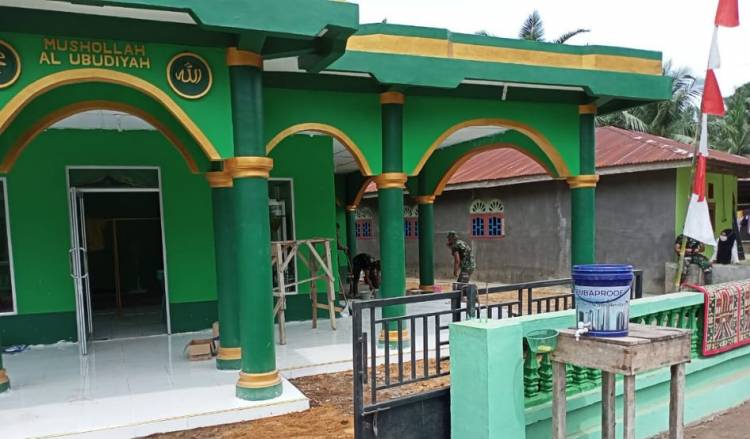 BKM Al-Ubudiyah Berterimakasih Kepada Dansatgas TMMD 109 Wilayah Kodim 0208/AS