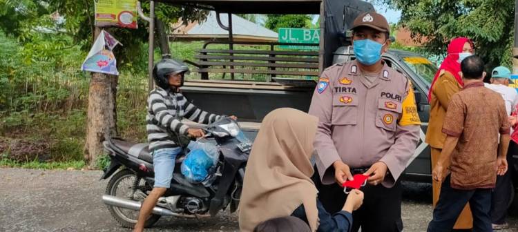Warga Tebing Tinggi Terjaring Operasi Yustisi Penegakan Disiplin Prokes Covid-19