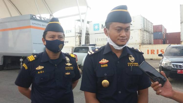 Bea Cukai Belawan, Fungsikan EXR RAY Pemeriksaan Container Internasional