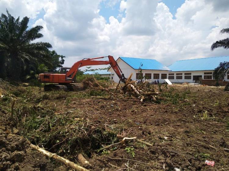Warga Desa Kwala Gunung Tak Sangka Jalannya Mulai Bagus