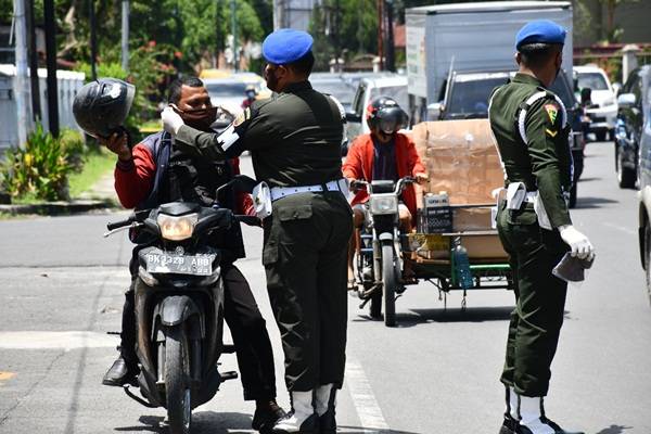 Pomdam I/ BB Kerahkan Satu Tim Gelar Operasi Pendisplinan Protkes