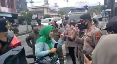 Kena Operasi Yustisi Ngaku Istri Jaksa, Nyatanya....?