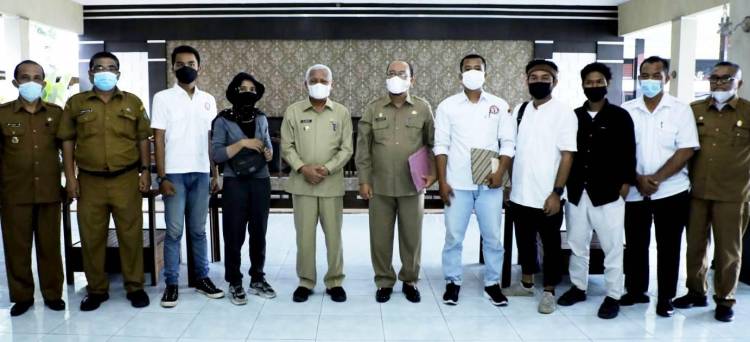 PAC Pospera Silau Laut Dan Air Joman Beraudensi Dengan Bupati Asahan