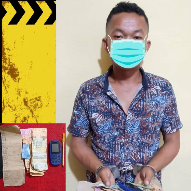 Kapolsek Dopan AKP Nelson Butar-Butar Pimpin Langsung Penangkapan Seorang Jurtul