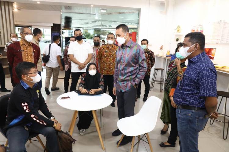 Kunker Musa Rajekshah ke ATR/BPN Kota Medan