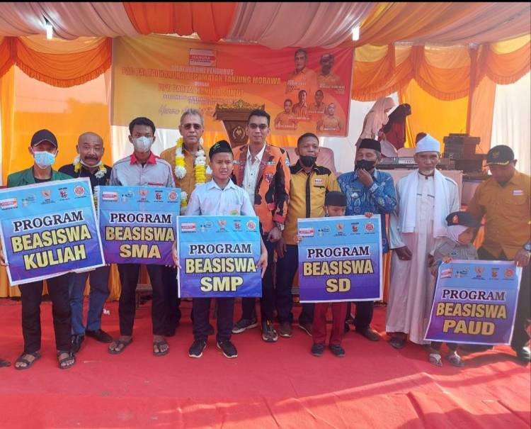 Kodrat Shah Resmikan Kantor PAC Tanjung Morawa, ini Pesan untuk Kadernya