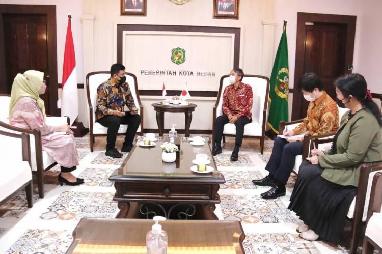 Bobby Nasution Terima Kunjungan Konsulat Jenderal Jepang