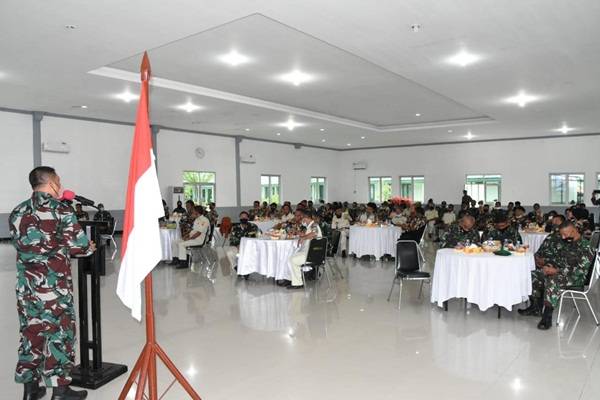 Perkuat Silaturahmi, Korem 023/KS Gelar Komsos Dengan Keluarga Besar TNI